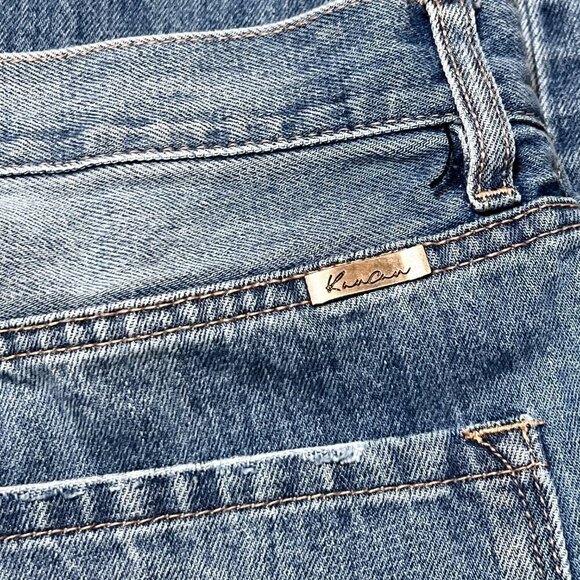 KanCan Women's Dixon Ultra High Rise 90's Boyfriend Jeans Medium Wash Size 15/31 - Picture 11 of 11